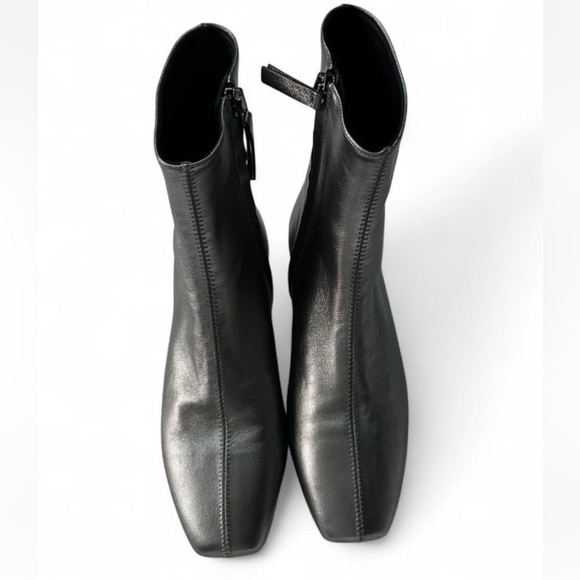 M Gemi Una bootie gunmetal silver ankle boots - Picture 2 of 7